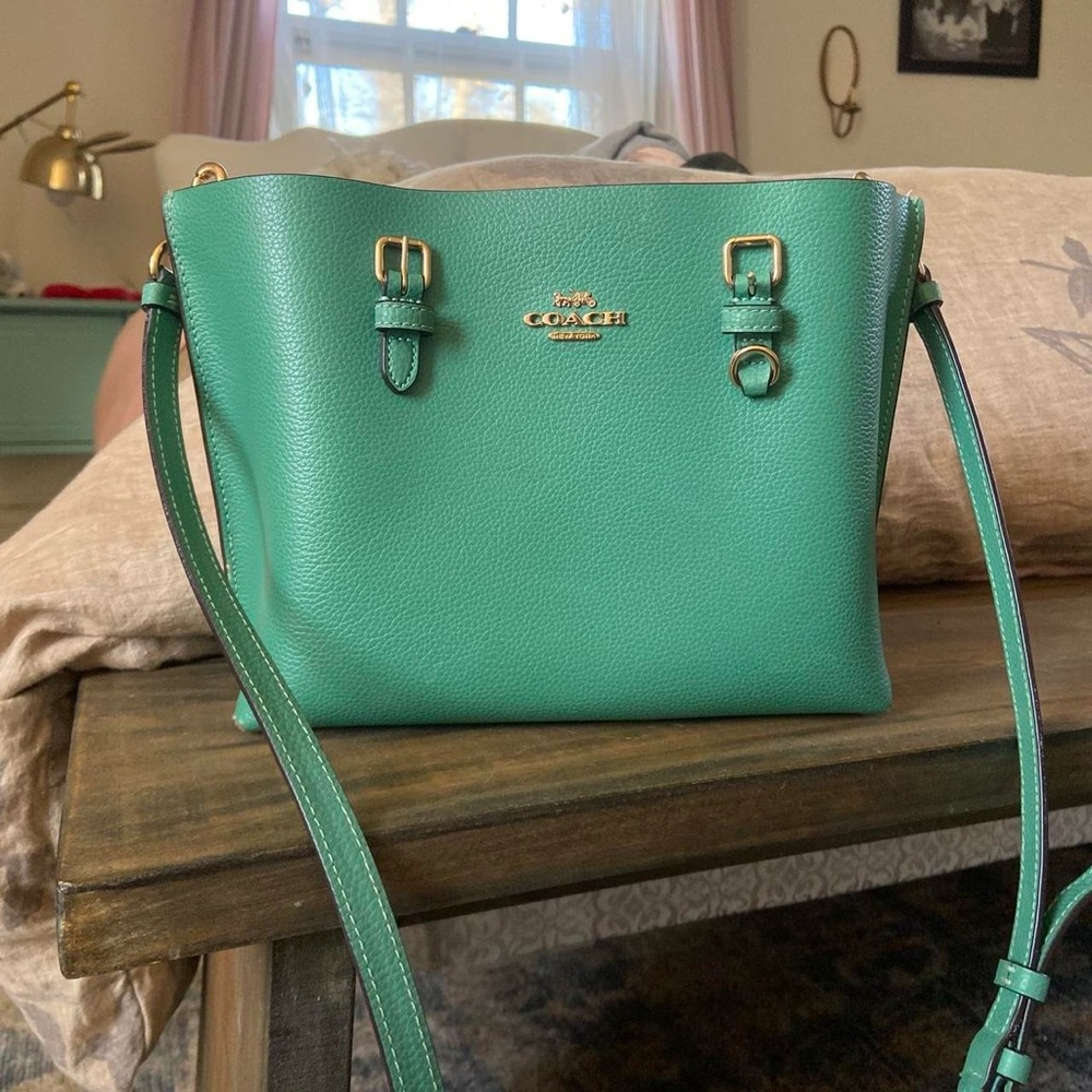 Coach Leather Tote Bag